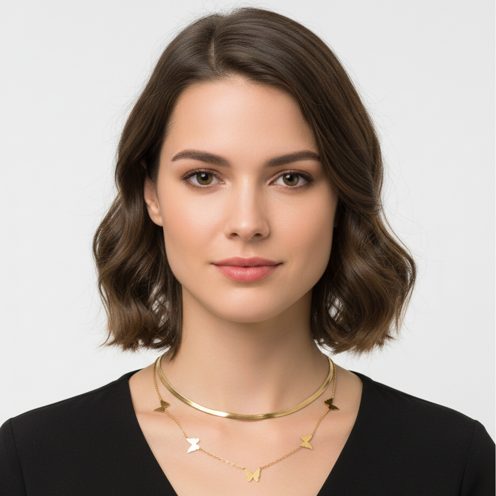 Collier Double Chaine N°66