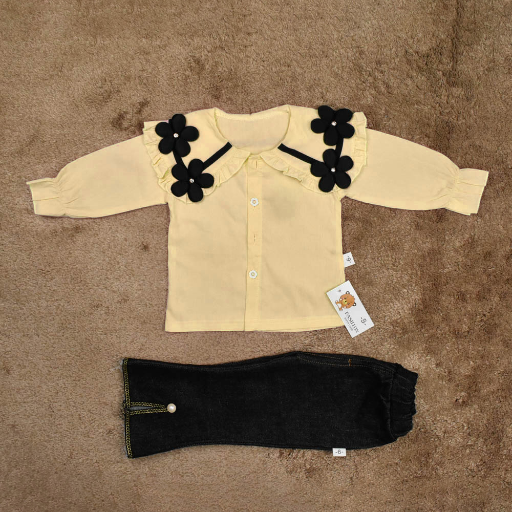 ENSEMBLE 2 pcs t-shirt JAUNE