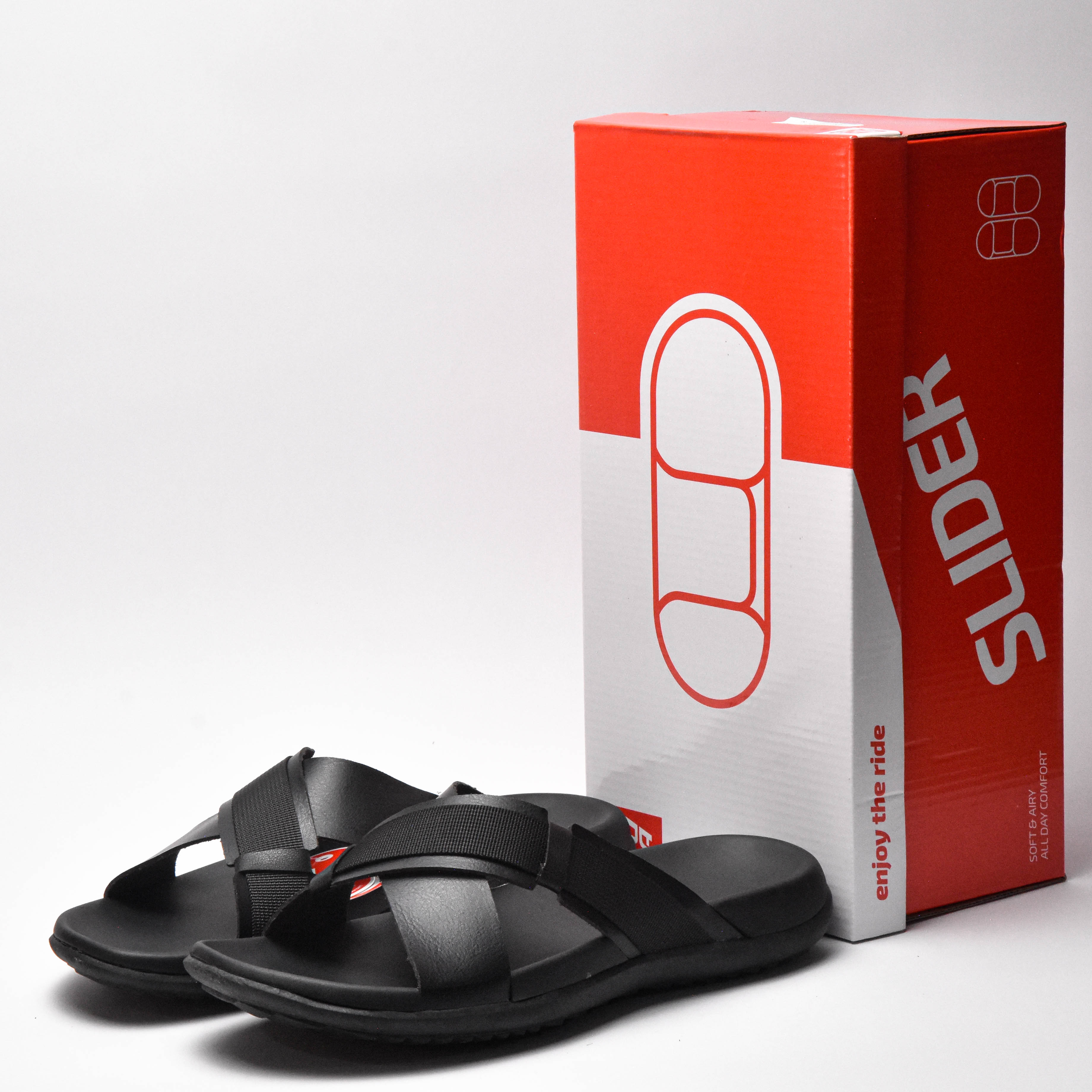 PUCA ROYAL SLIDER02 BLACK 