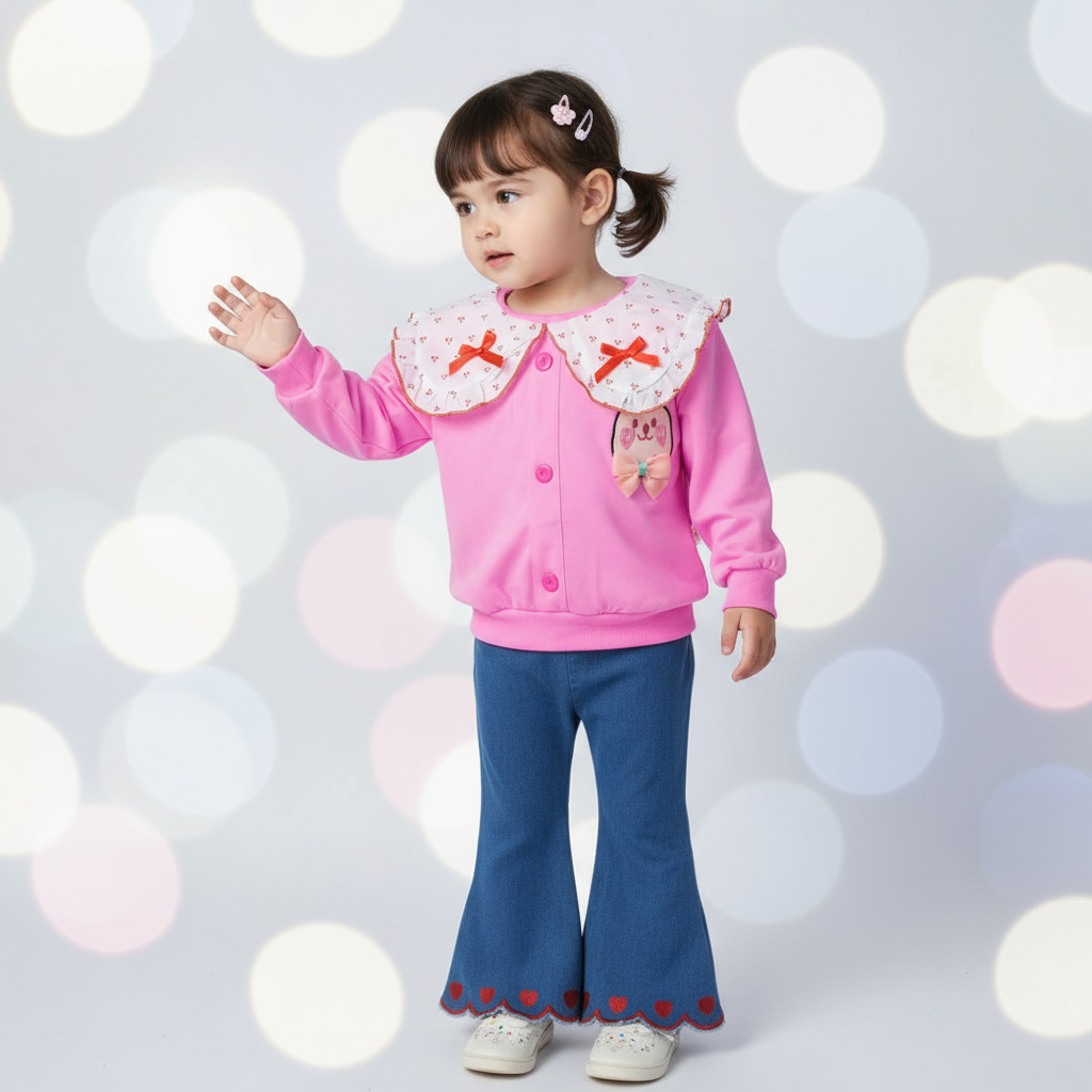 ENSEMBLE 2 pcs t-shirt ROSE