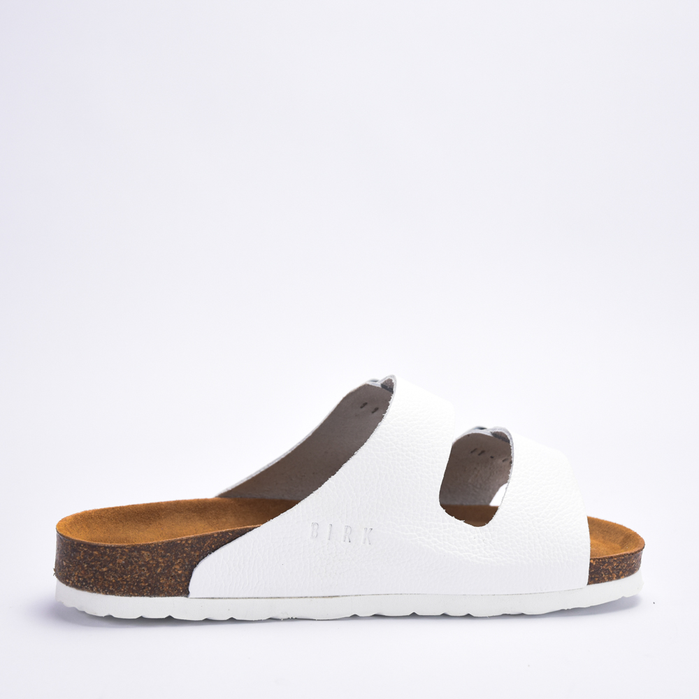  BIRKSBOT  CUIR BLANC