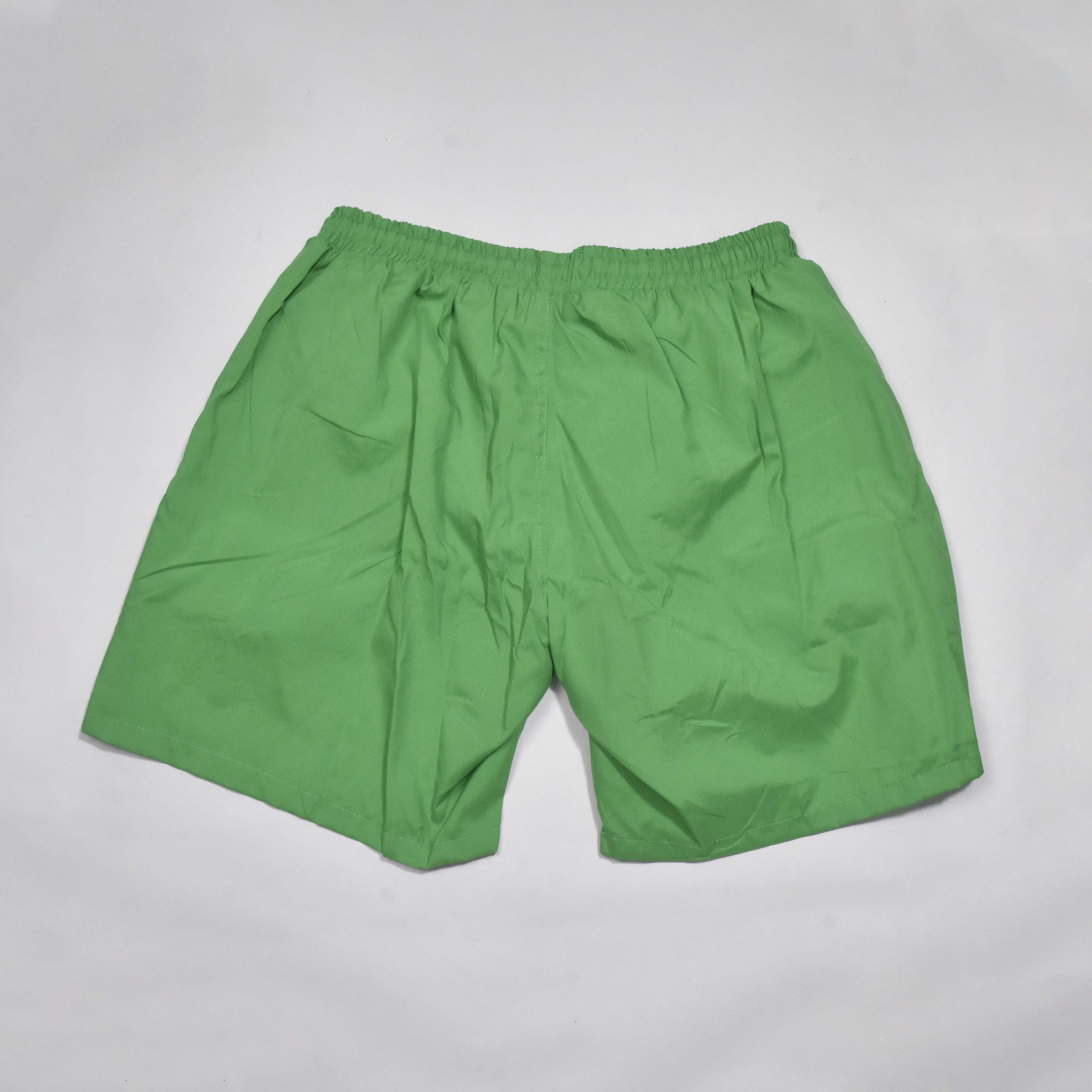 SHORT VERT MOTIF SOLEIL 
