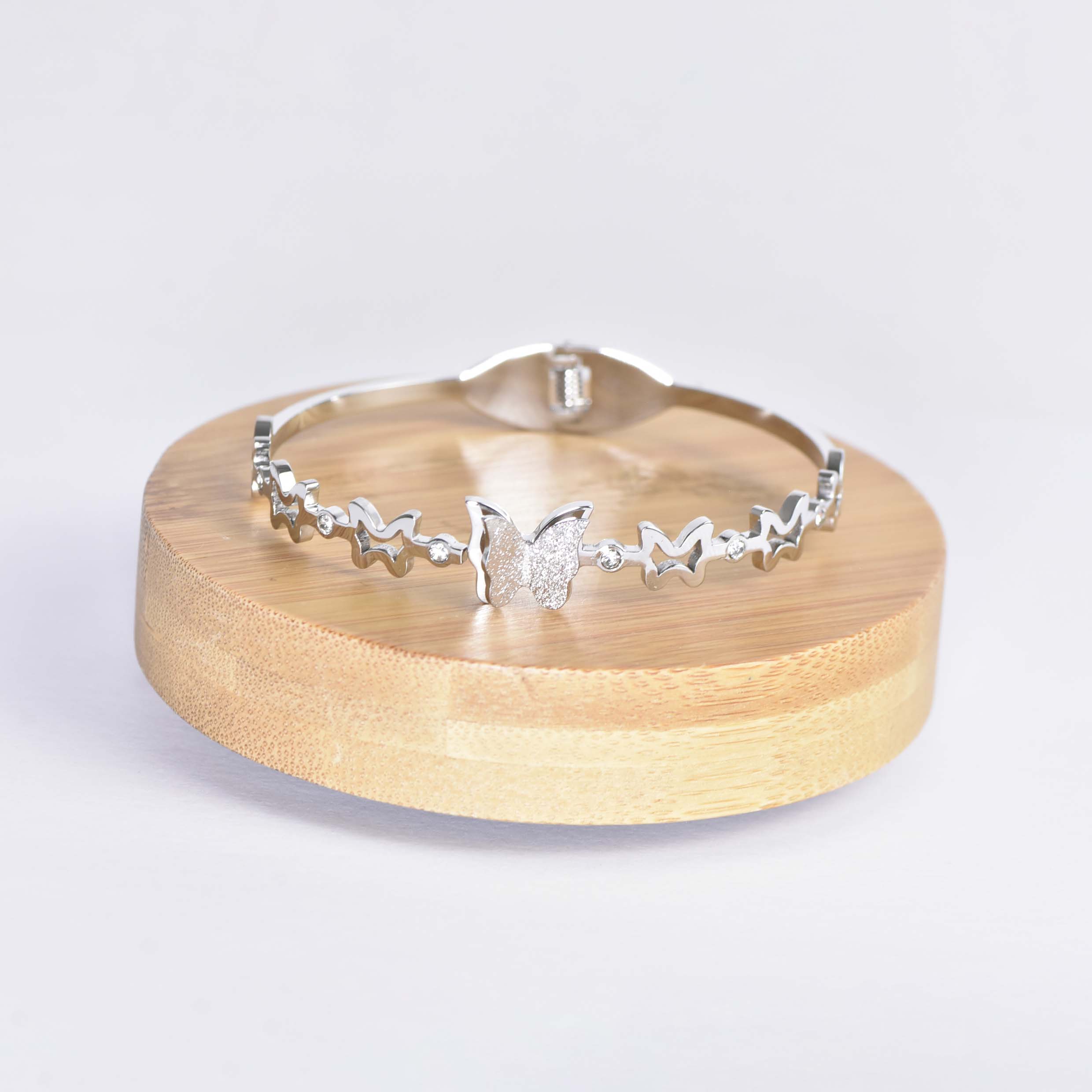BRACELET TRÔNE DE PAPILLIONS INCRUSRTÉ