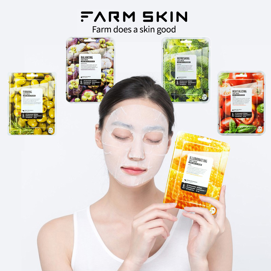 FACIAL SHEET MASK PACK X5