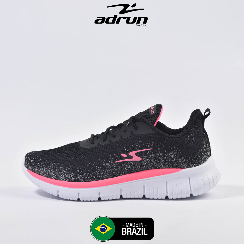 FLEX MOOVE PRETO/CINZA/ROSA CHOQUE