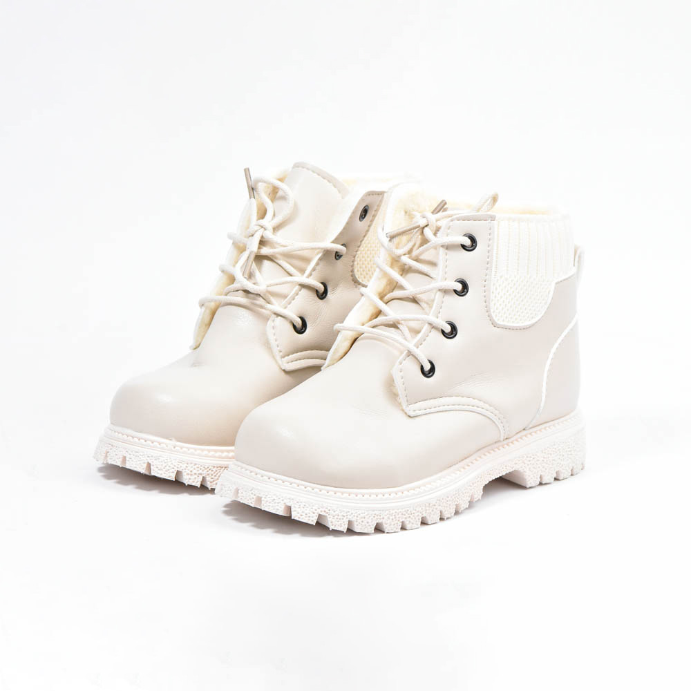Bottes de neige Blanc-cassé coordonnantes Enfants 
