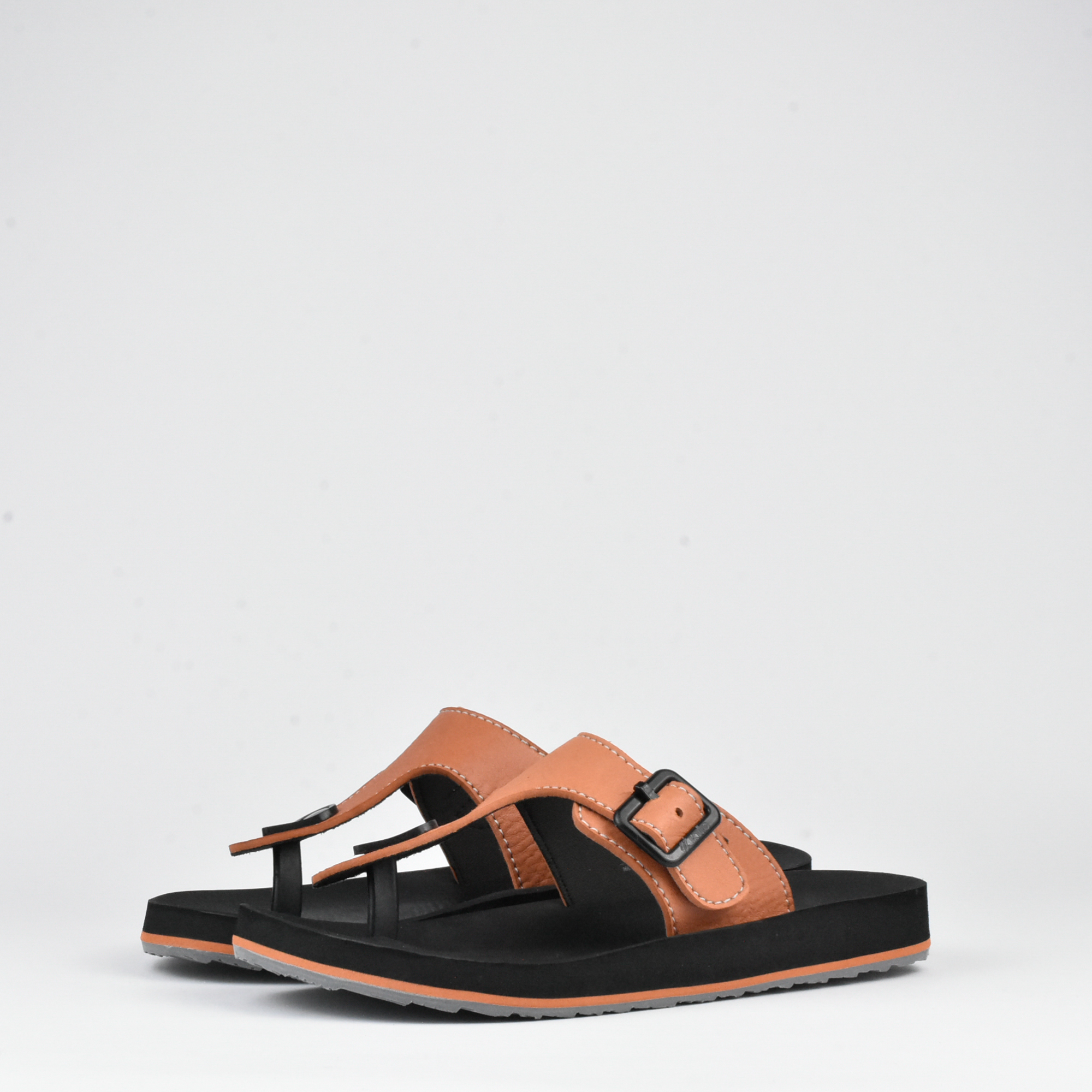 CLAQUETTE AA54M ORANGE BLACK KITO