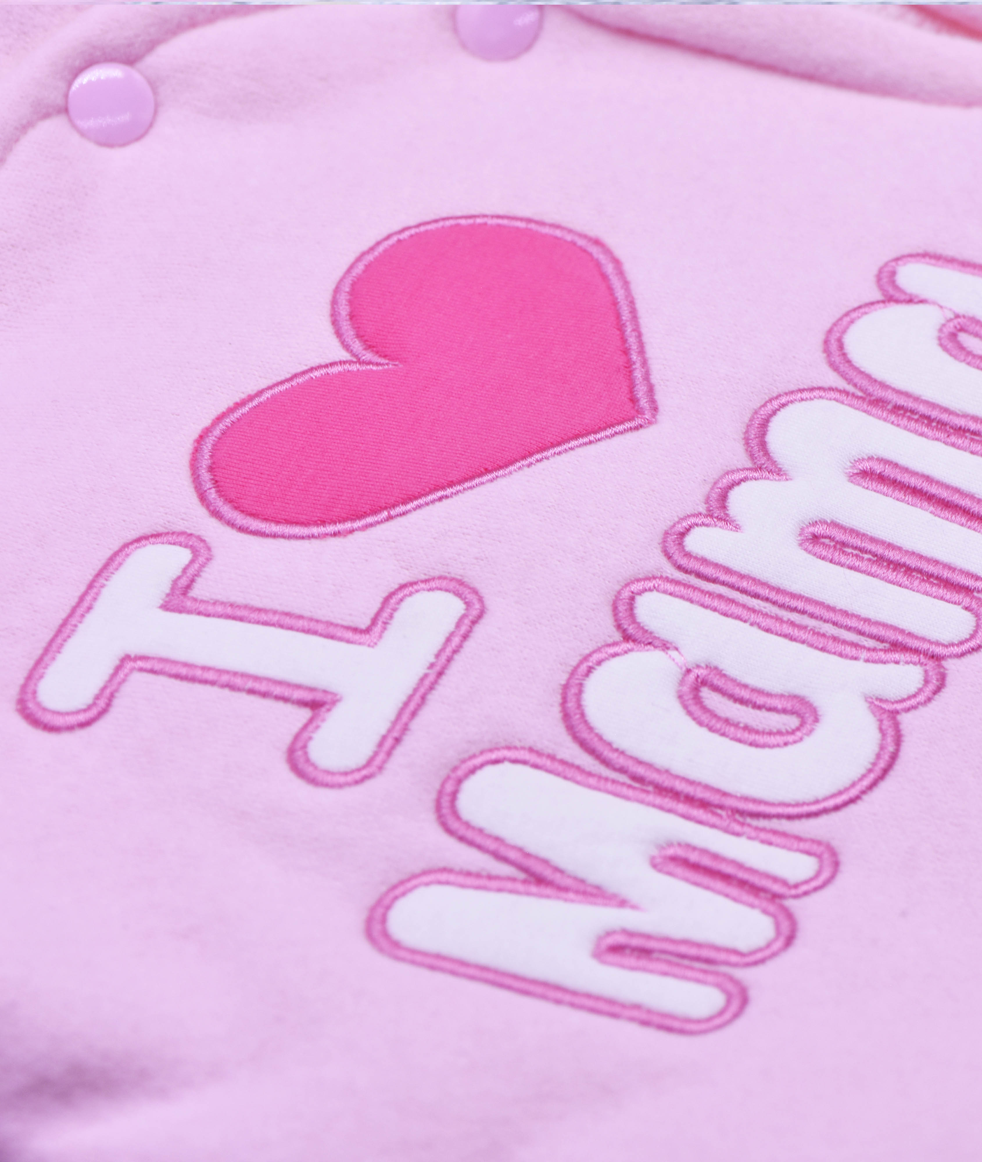 grenouillère DOUDOUNE (I LOVE MAMA )