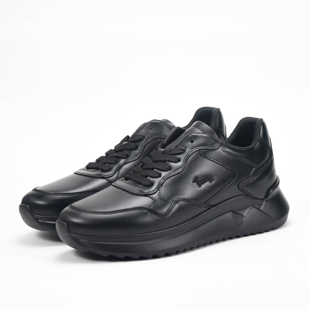 Harmont and Blaine Sneakers Leather Black