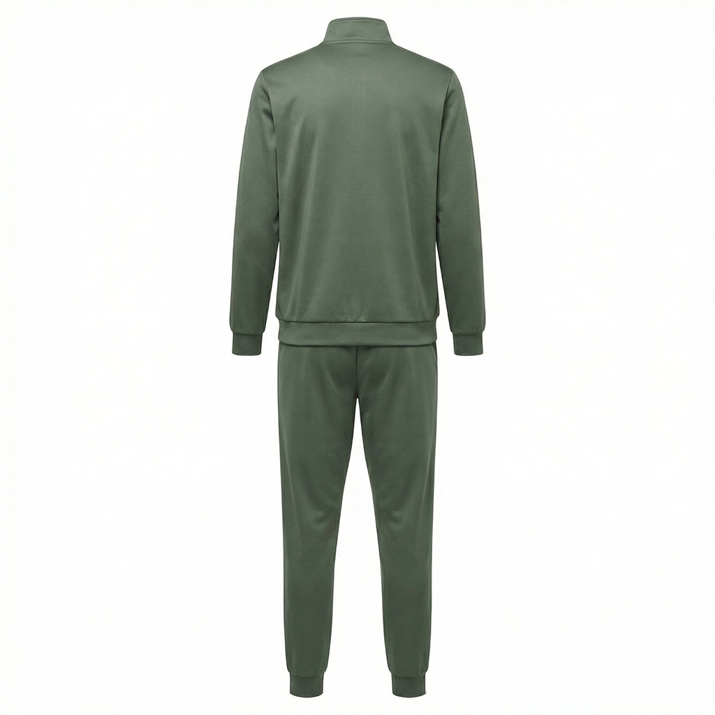 Peak Knitted Tracksuit Khaki