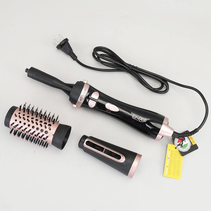 Brosse Sèche-Cheveux Volumisante 2 en 1 à Tête Rotative 45°