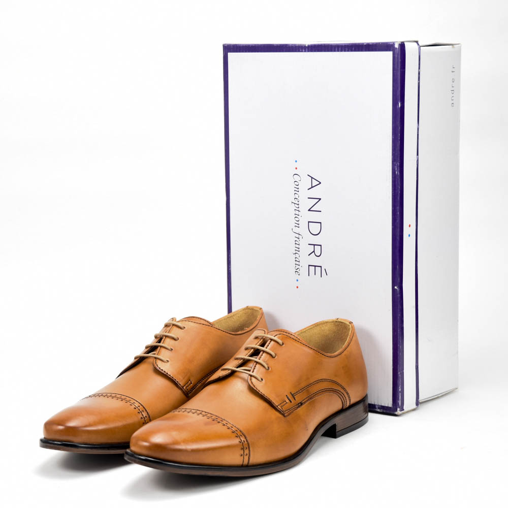 CHAUSSURE CLASSIQUE HOMME ANDRÉ LOTHAR MARRON
