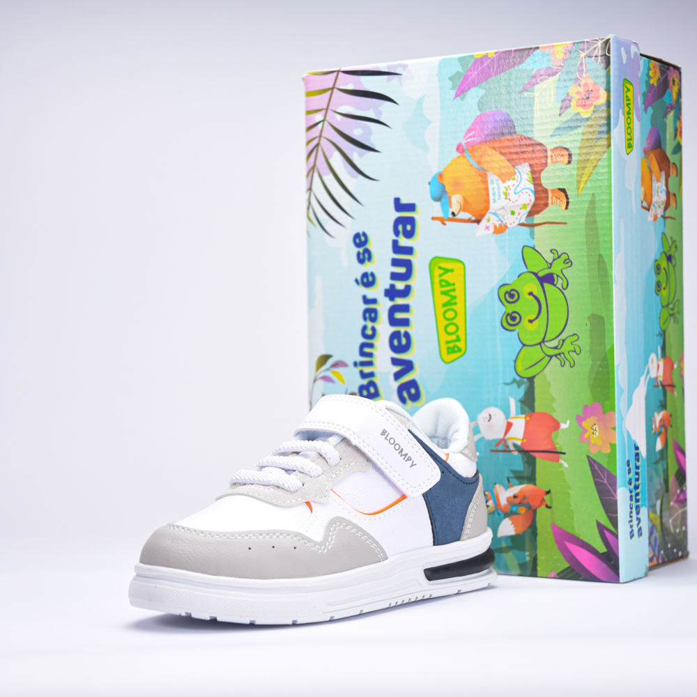 BLOOMPY CINZA/BRANCO