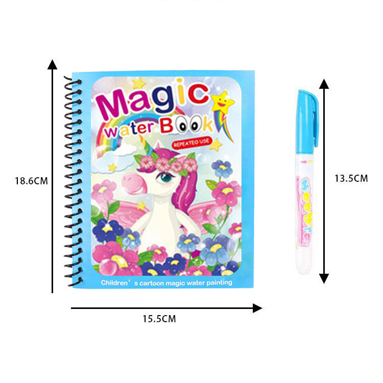 MAGIC WATER BOOK UNICORN