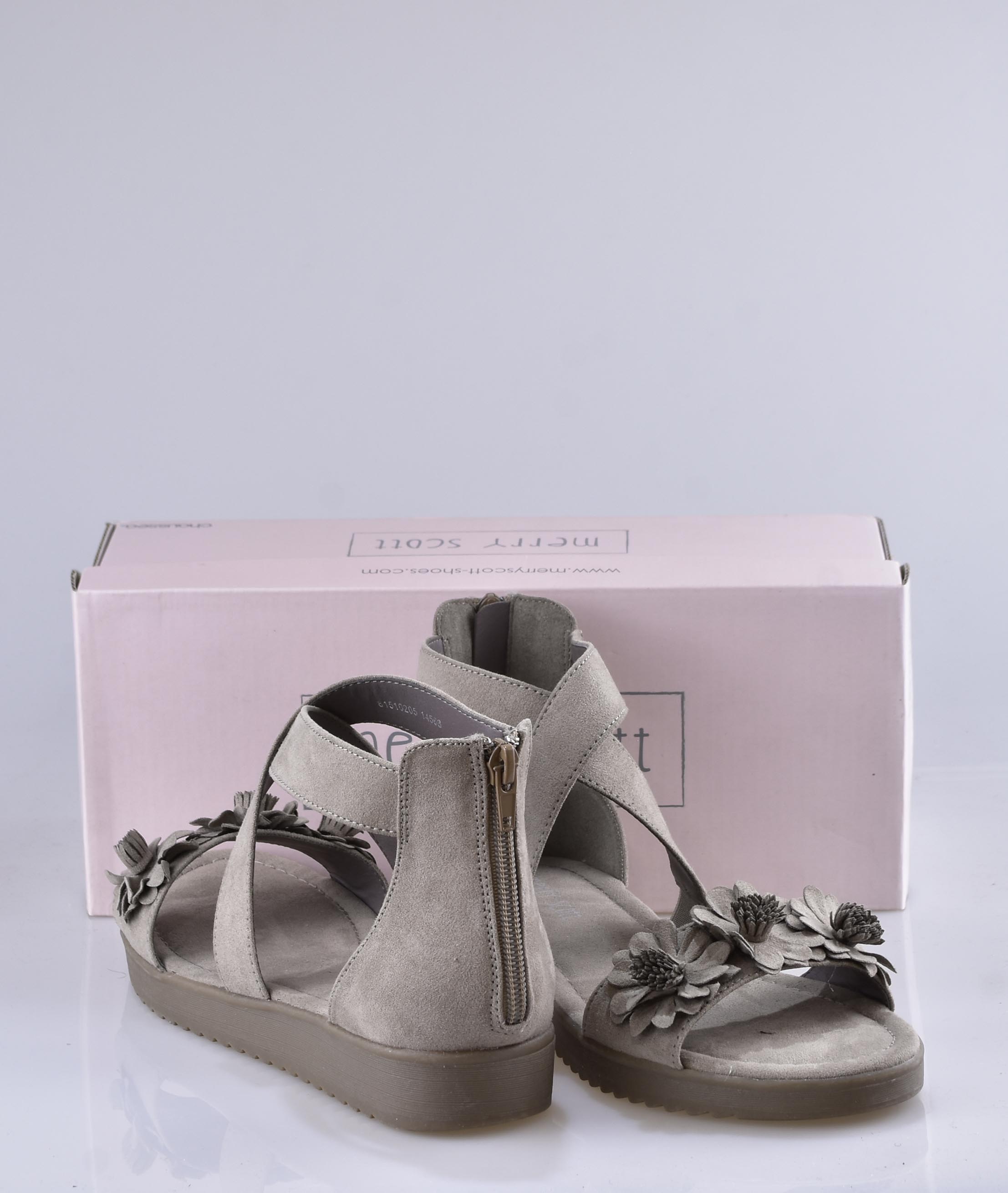 Sandale femme BLACK Merry scott Gris 8150205 s