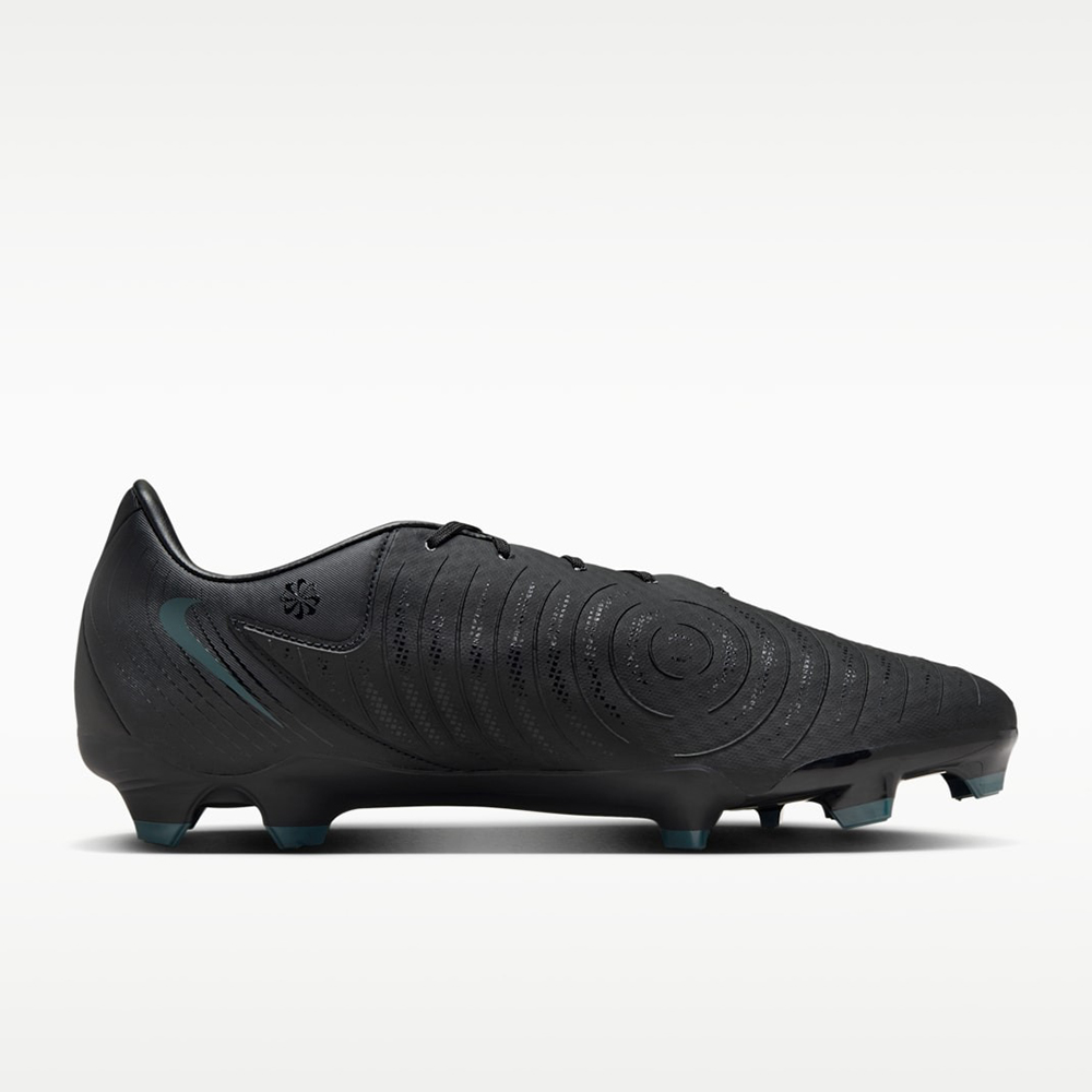 Nike Phantom GX 2 Academy Firm Ground Cleats  Black/Deep Jungle 