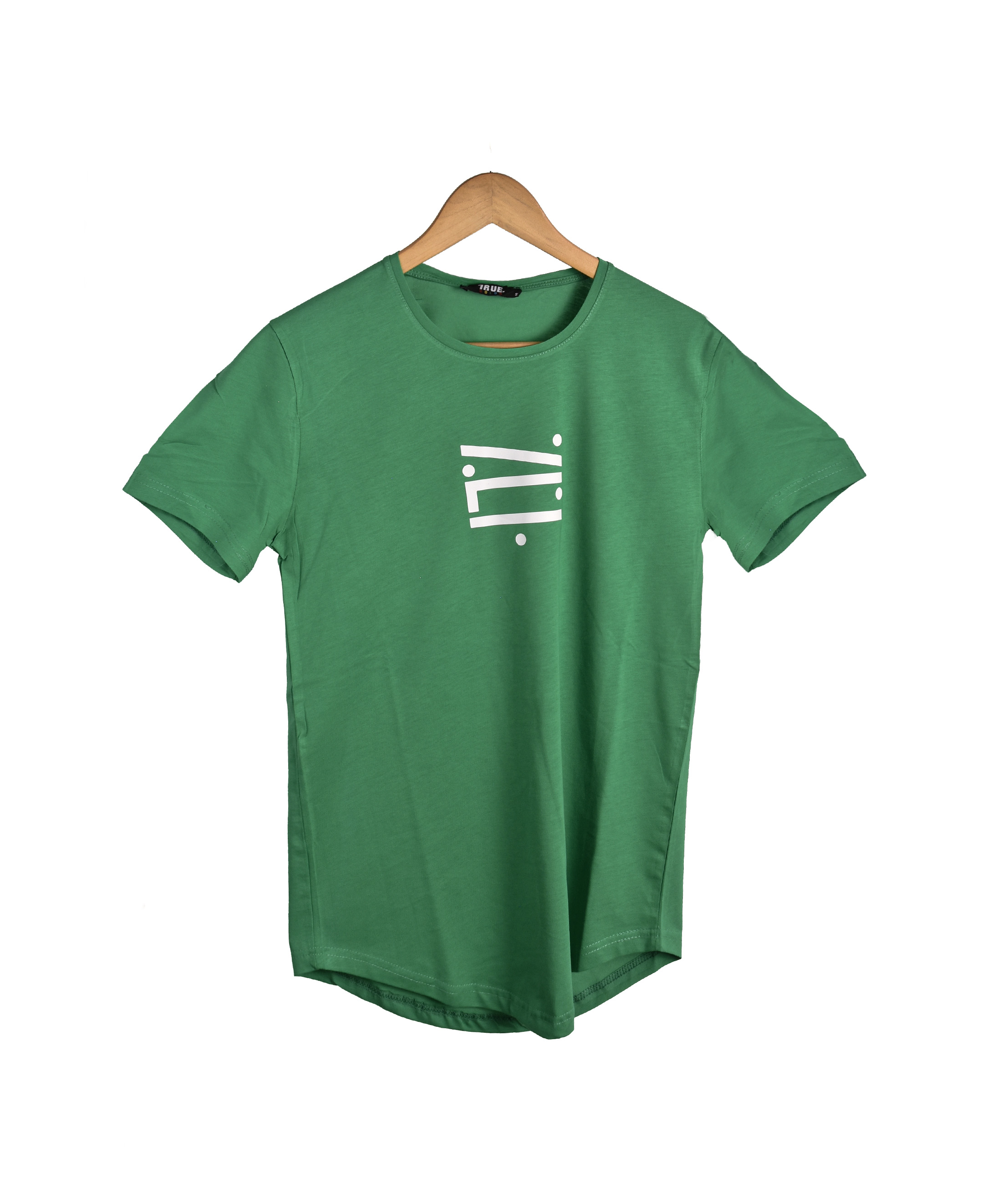 T-shirt VERT 2 LOGO BLANC 