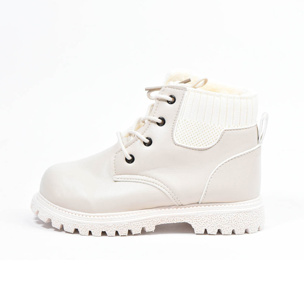 Bottes de neige Blanc-cassé coordonnantes Enfants 