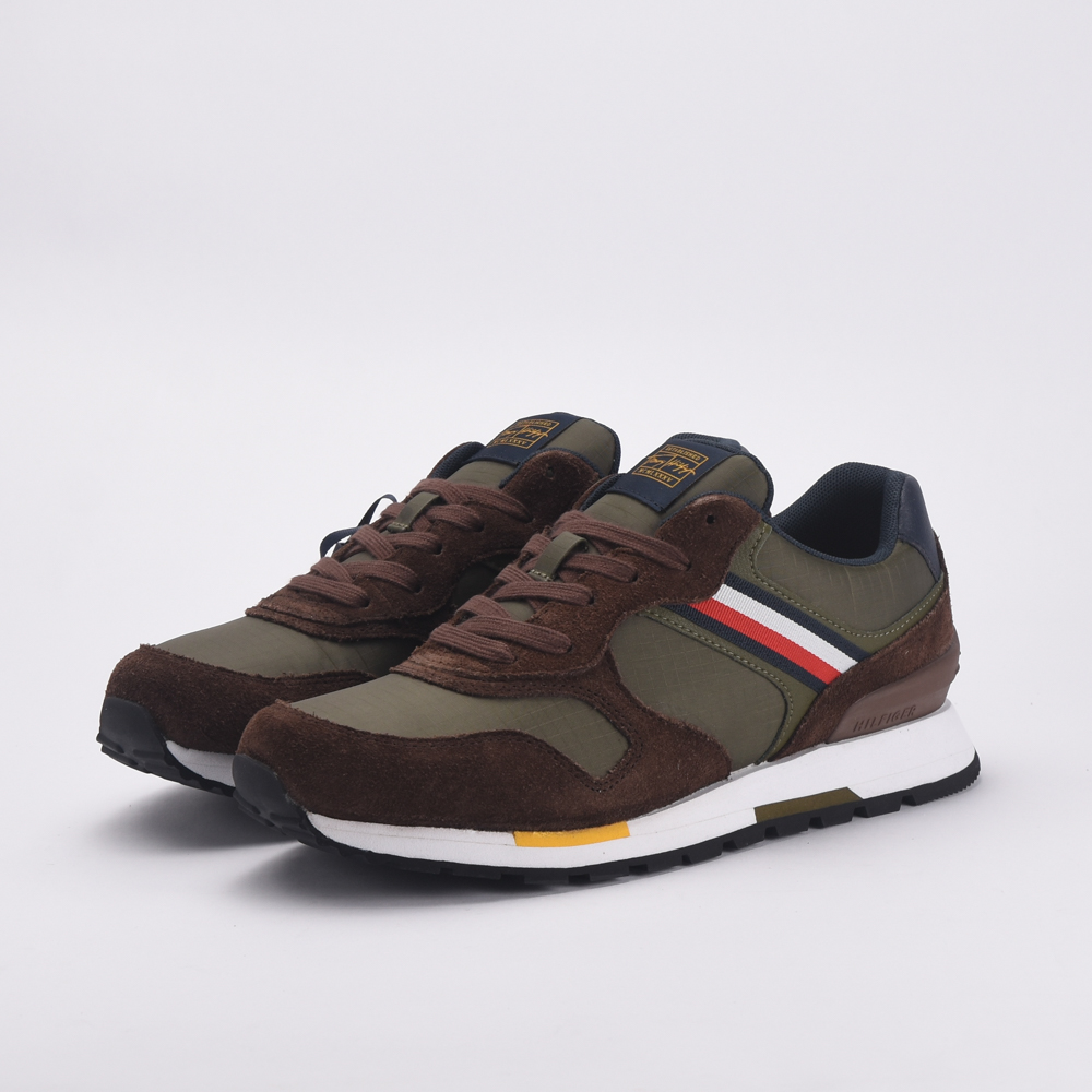 TOMMY HILFIGER RETRO RUNNER MIX STRIPES