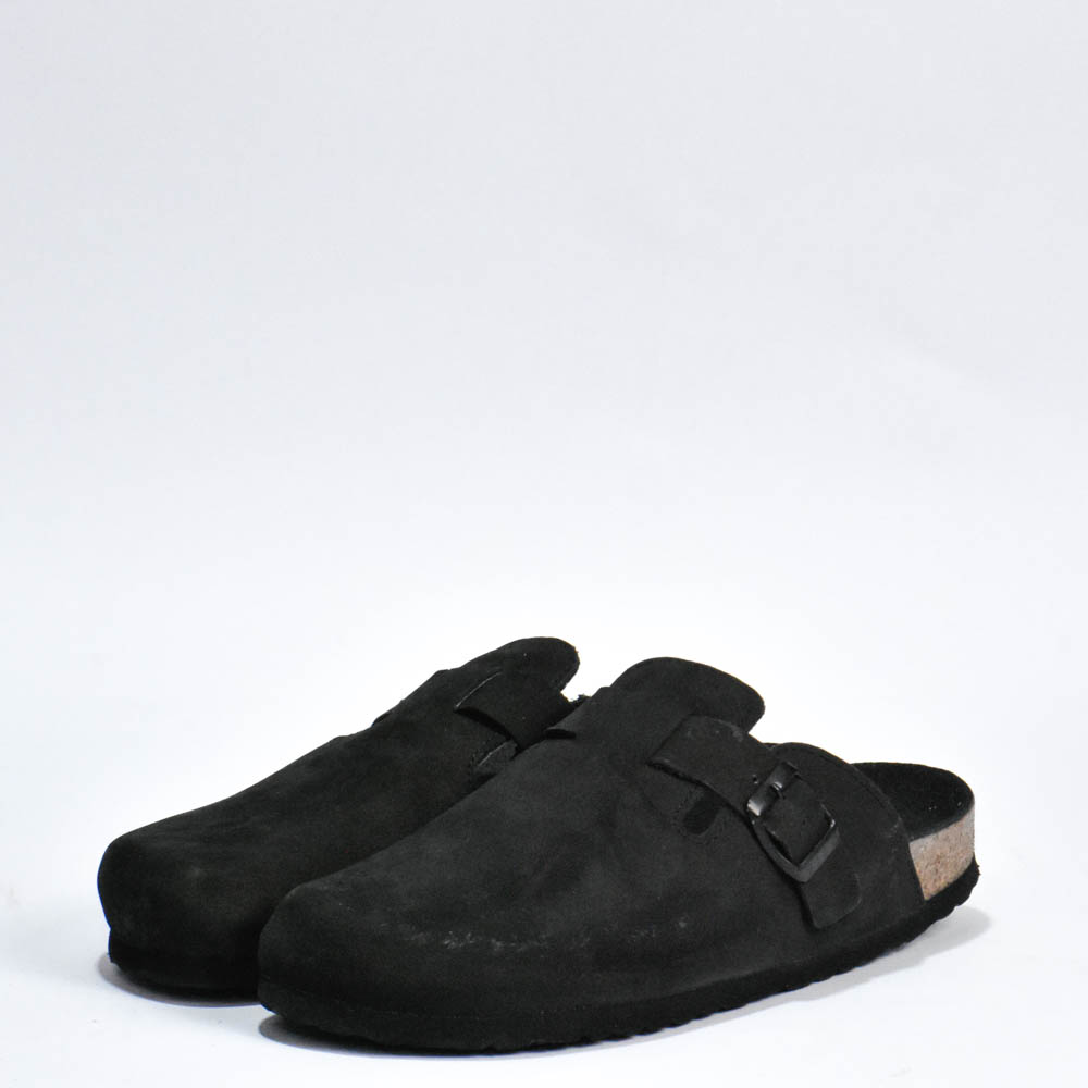 BIRKSBOT NUBUCK NOIR PLANTA NOIR
