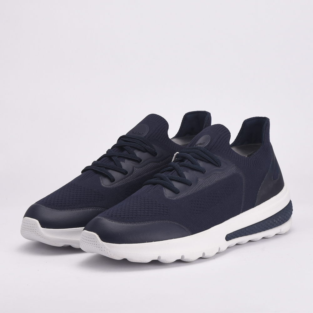 BASKET GEOX U SPHERICA BLEU NUIT 