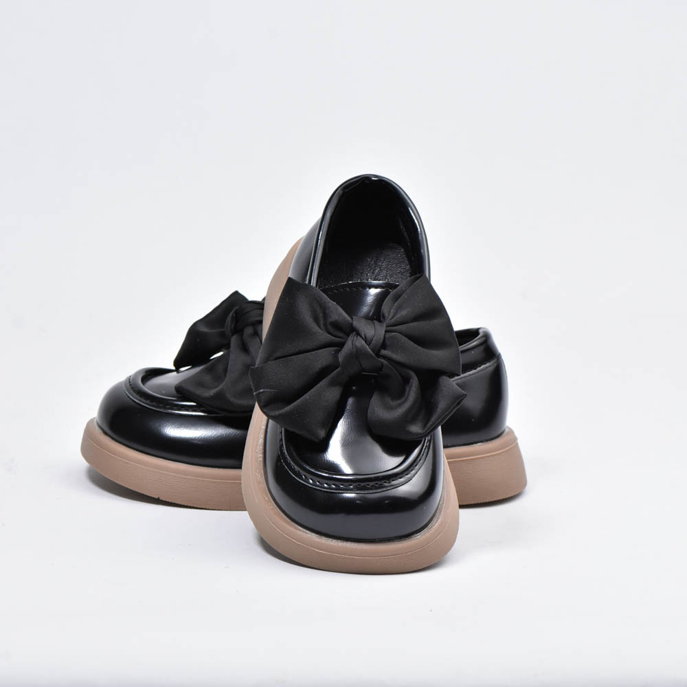 Chaussure Noir A Noeud