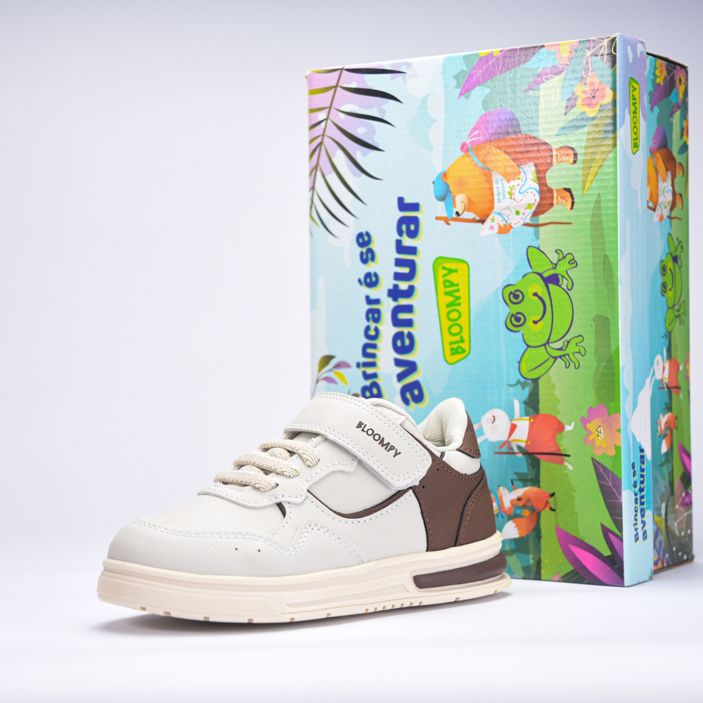 BLOOMPY  CINZA/OFF WHITE