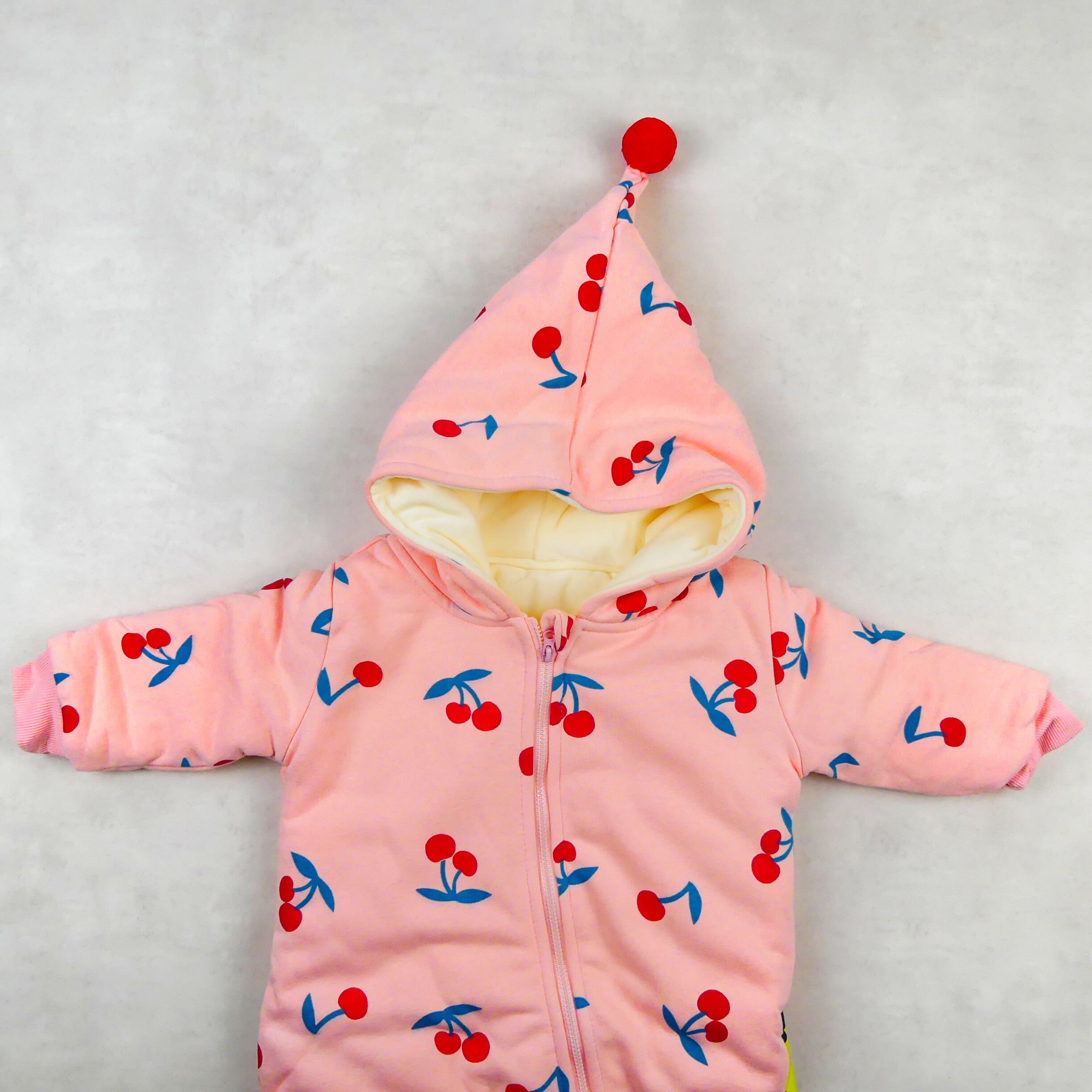 grenouillère ROSE CERISE