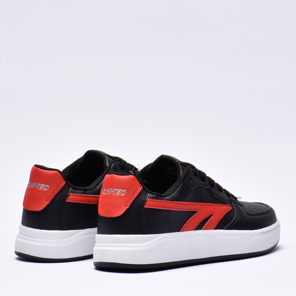 HI TEC VARSITY COURT BLACK RED