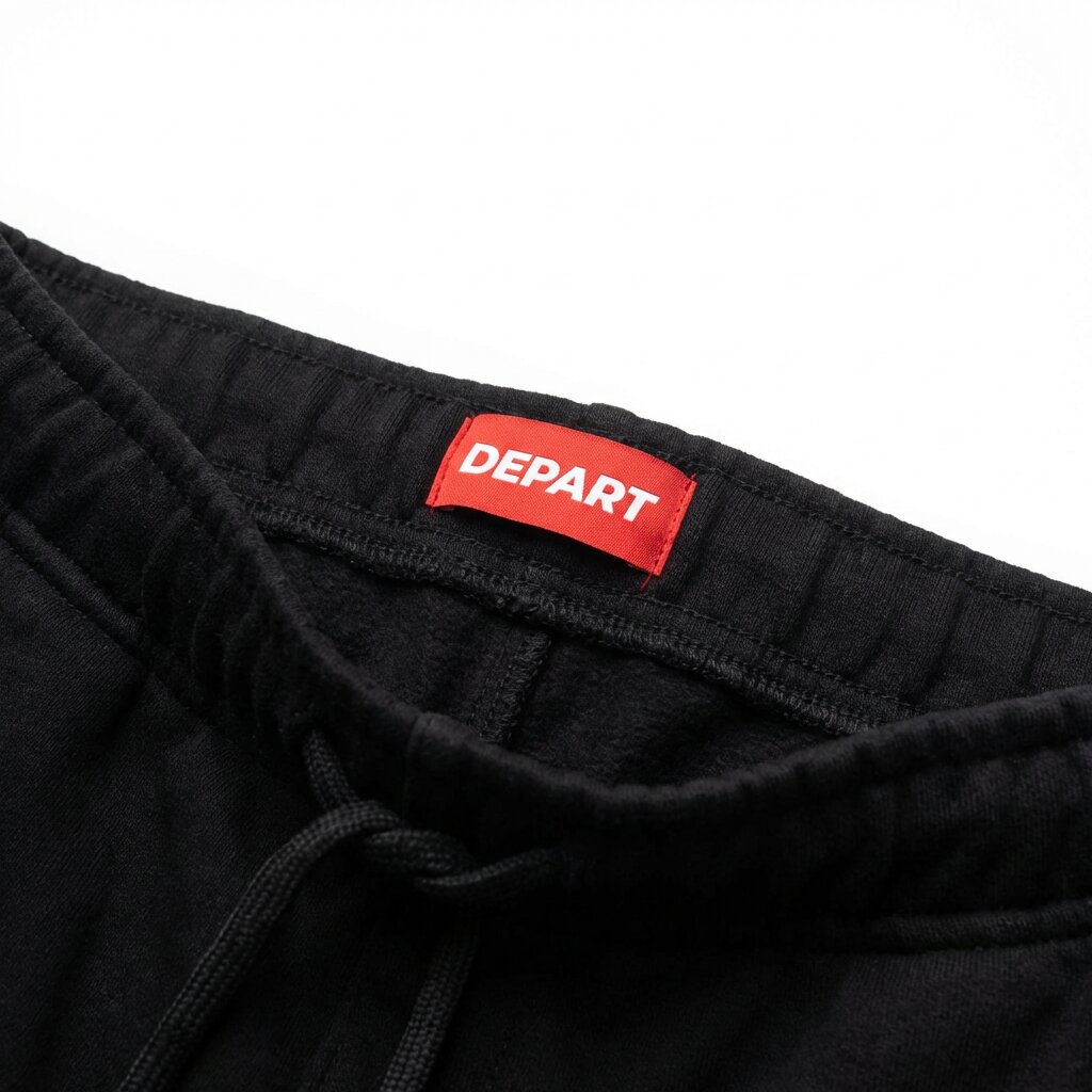 DEPART JOGGING CARGO SLIM HOMME NOIR