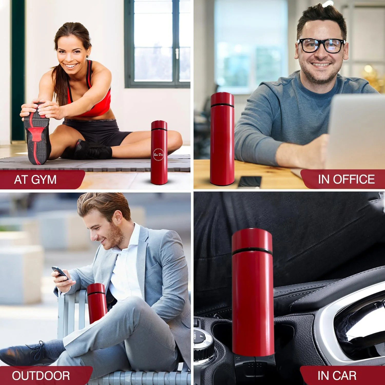 BOUTEILLE D\'EAU INTELLIGENTE 500 ML