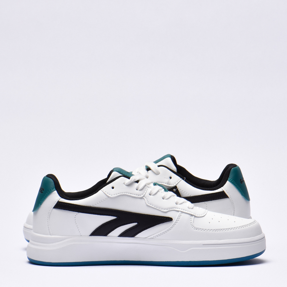 HI TEC VARSITY COURT WHITE BLACK DEEP LAKE