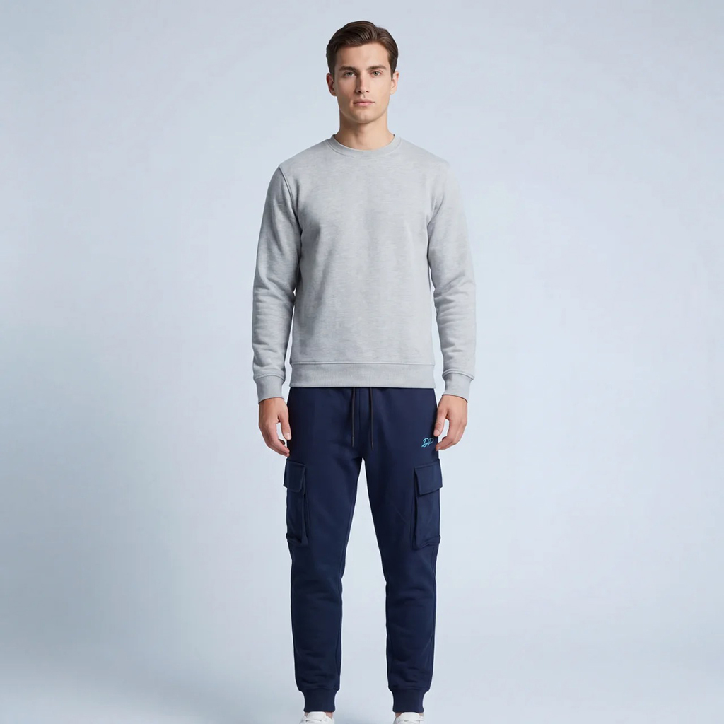 DEPART JOGGING CARGO SLIM HOMME NAVY