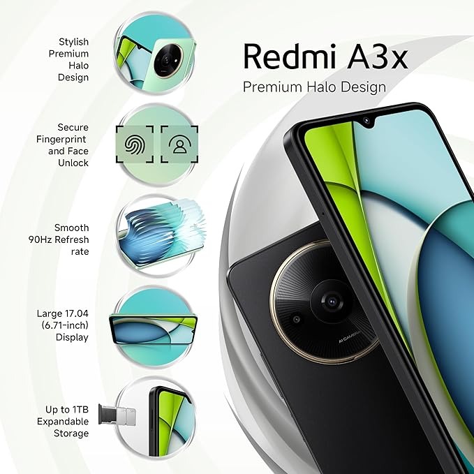 REDMI A3X 3/64GB Midnight Black
