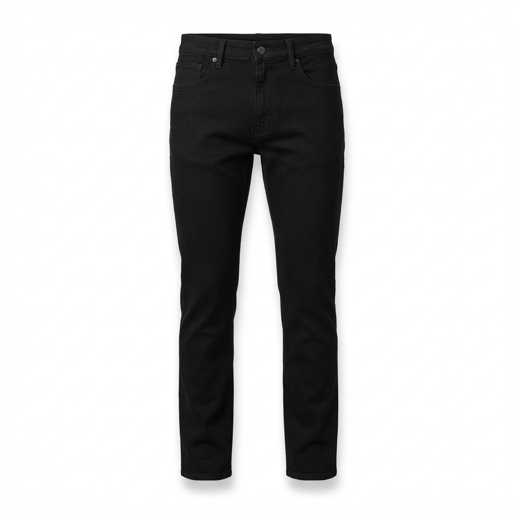 DEPART PANTALON JEAN SLIM HOMME NOIR