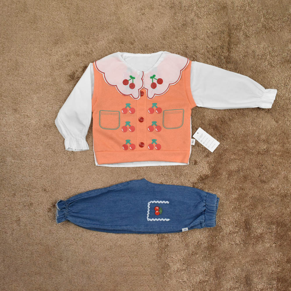 ENSEMBLE 2 pcs Orange cerise