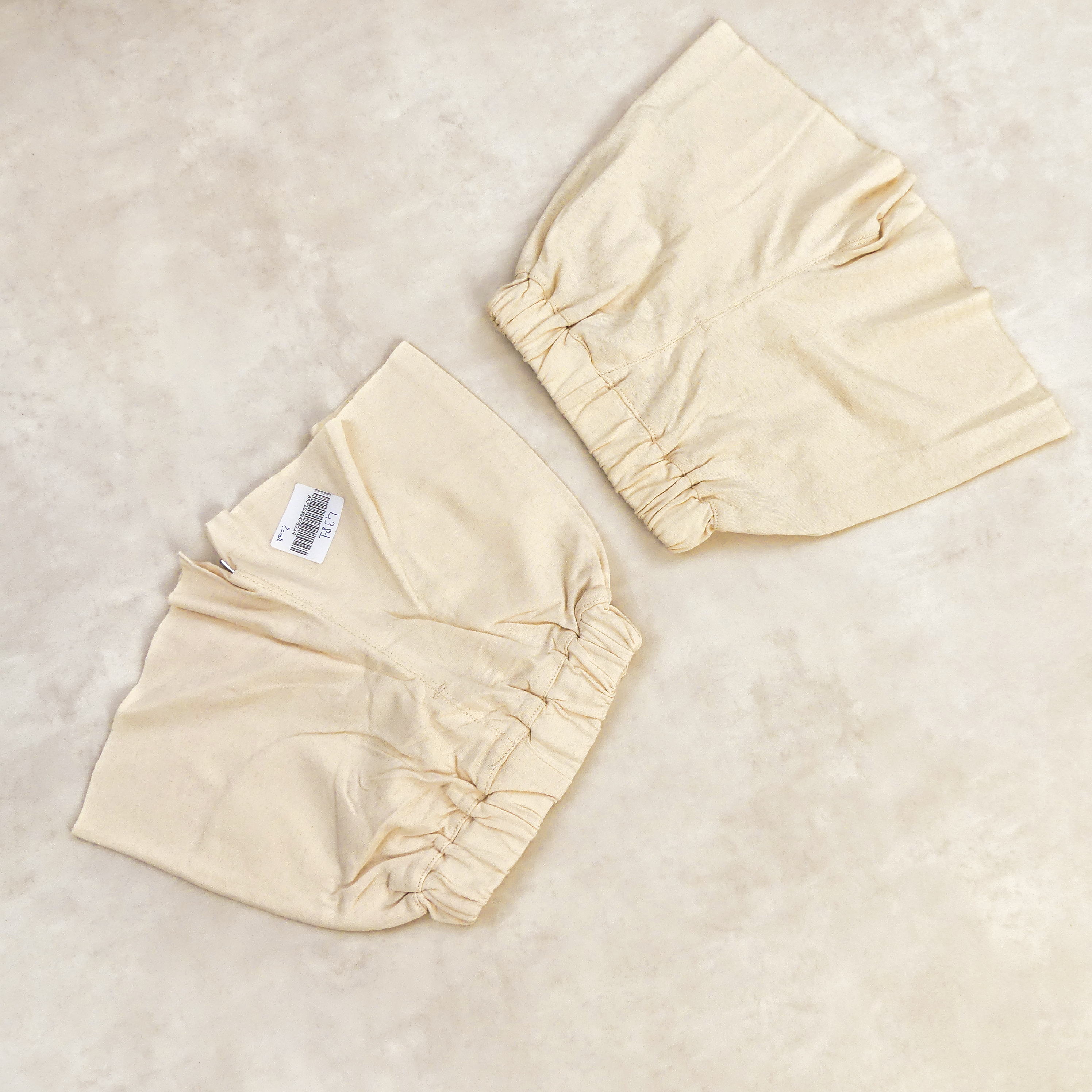 SHORT BEIGE POUR FILLE MOFF GREAN