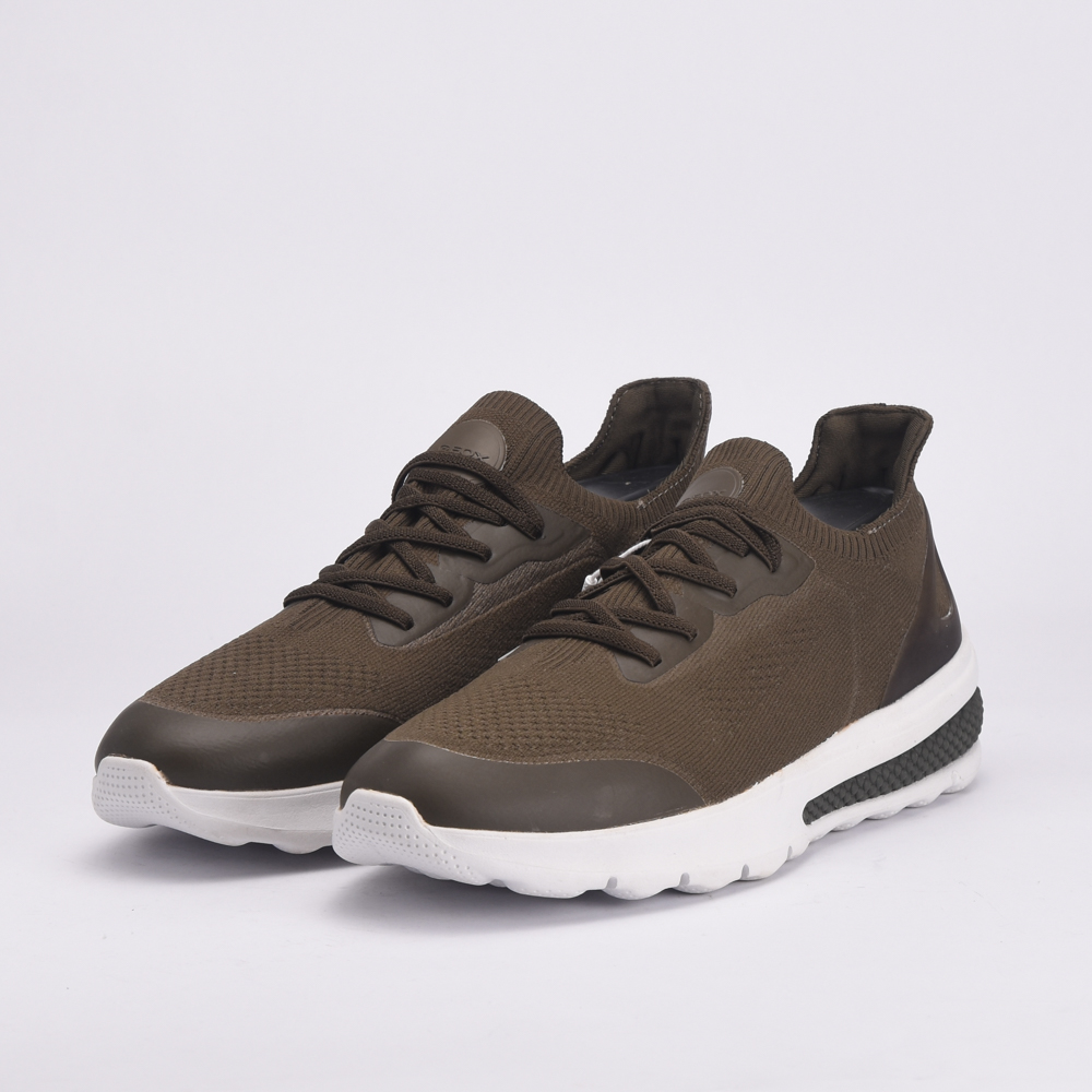 BASKET GEOX U SPHERICA VERT MILITAIRE 