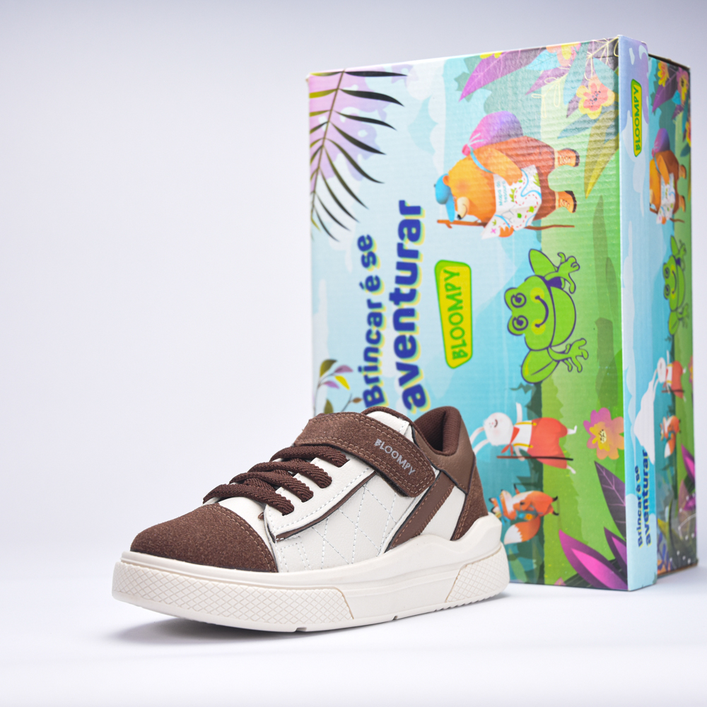 BLOOMPY MARROM/OFF WHITE