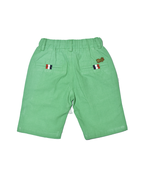 Short la toile vert