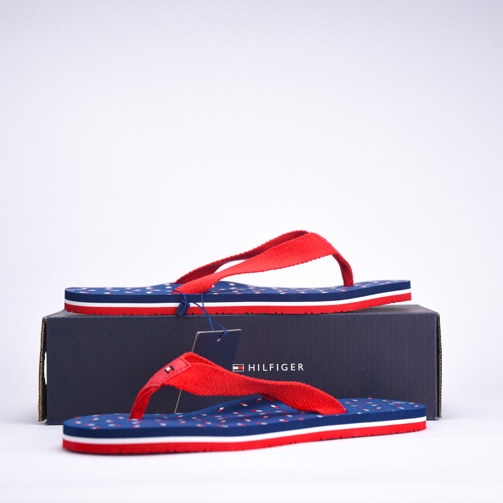 FLAG FLIP FLOP ROSSO/BLU