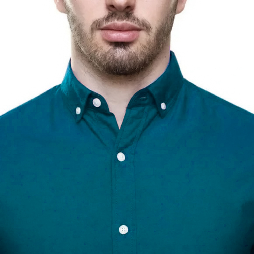 CHEMISE Bleu Pétrole