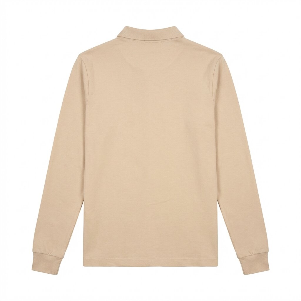 DEPART POLO A MANCHES DEPART HOMMES BEIGE