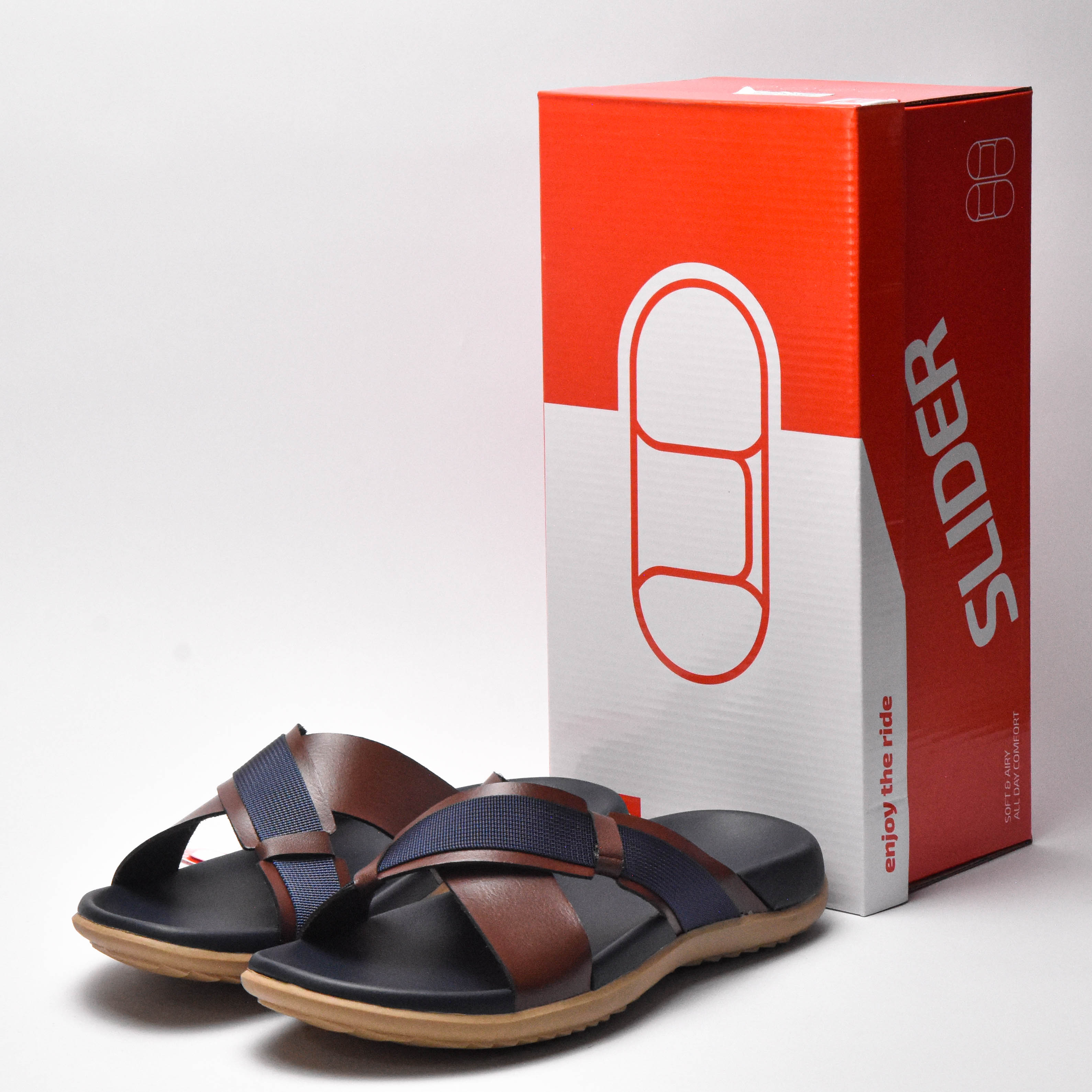 PUCA ROYAL SLIDER02 NAVY 