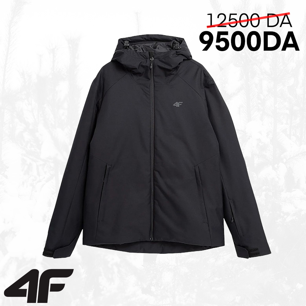 VESTE 4F SKIING NOIR