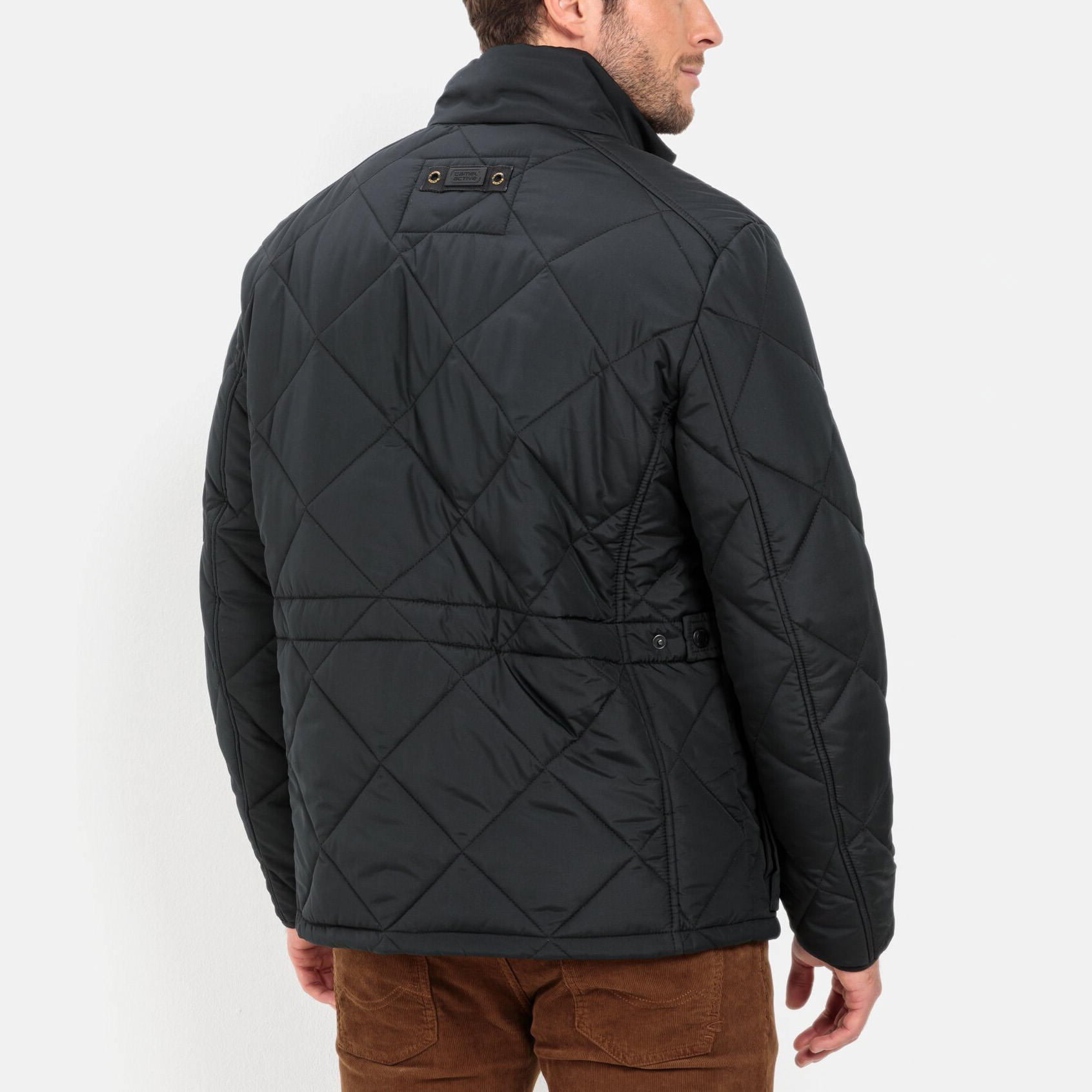 CAMEL ACTIVE Functional jacket with diamond quilting