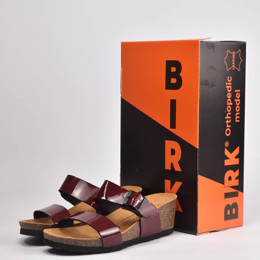 BIRK BORDEAUX VERNIS