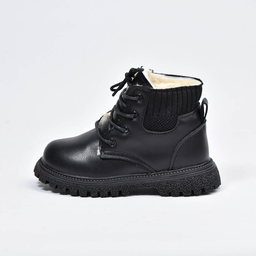 Bottes de neige Noir coordonnantes Enfants 