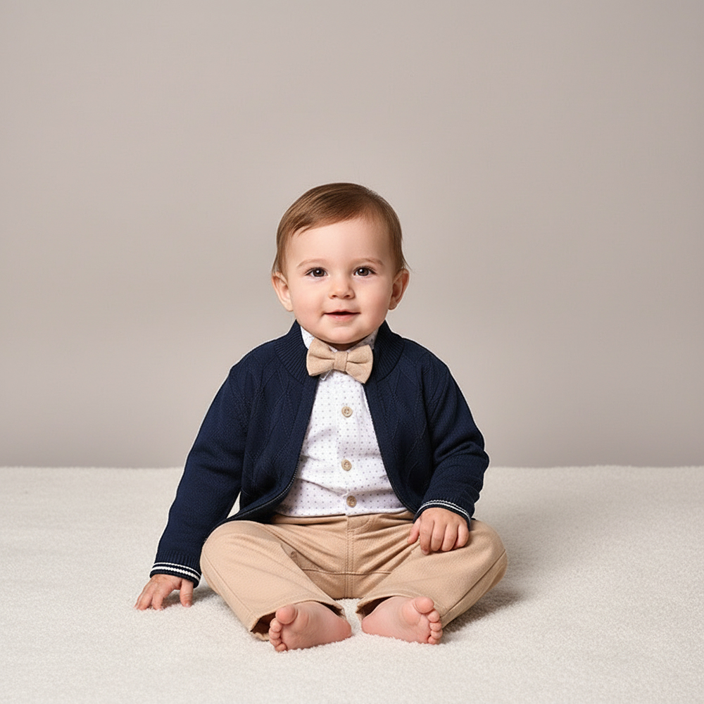 ENSEMBLE ENFANT PANTALON BEIGE	