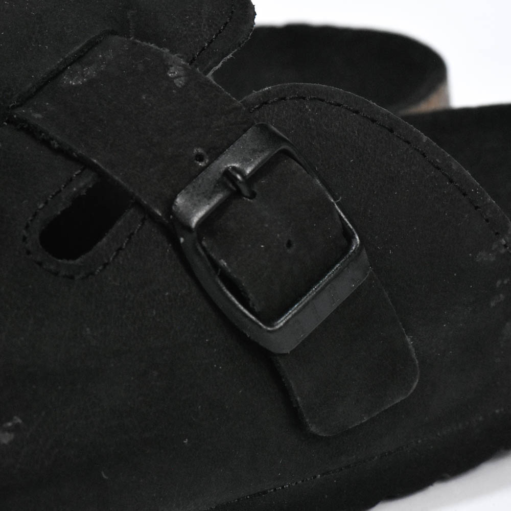BIRKSBOT NUBUCK NOIR PLANTA NOIR